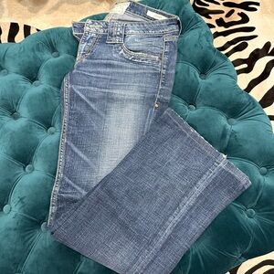 Taverniti So Jeans Women's Straight Leg Jeans in Blue Sz 29